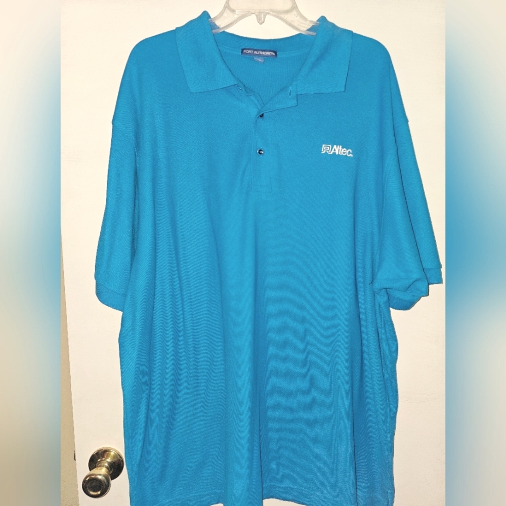 Bright blue Polo - 2XL